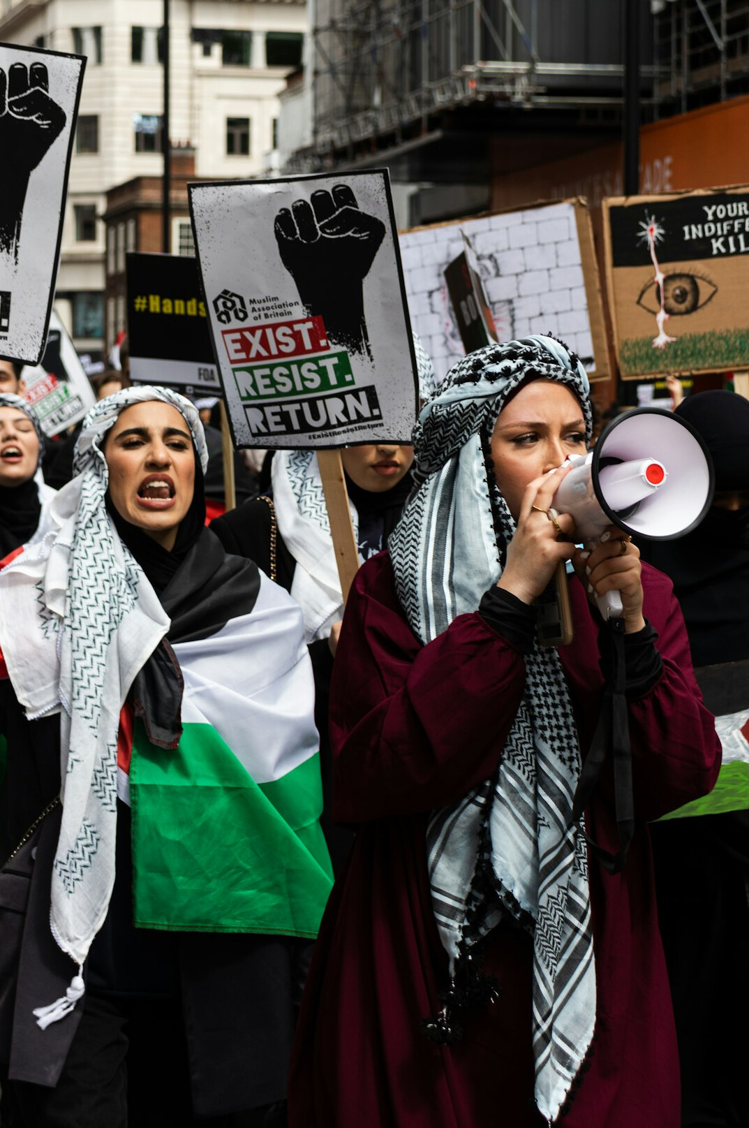 human rights protest