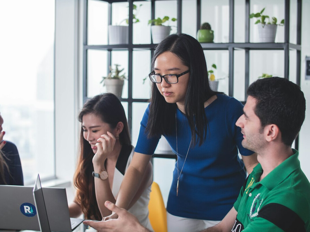 tech company office workers