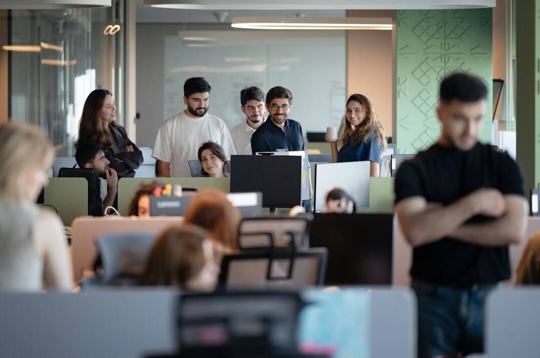 tech company office workers